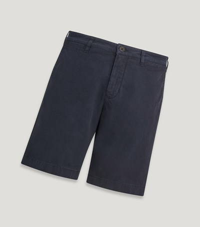 Belstaff Officer Men's Shorts Brown | 0918-DWKVY