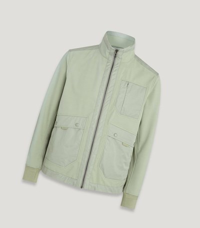 Belstaff Shift Men's Lightweight Jackets Green | 5094-WPSGM